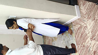 Desi Horny Neighbour College Girl Fucked