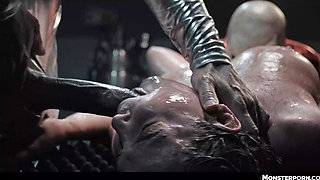 Alien Sex Bukkake & Dominate Rissa May
