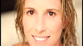 Cory Chase in Shower Shave and Creampie
