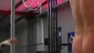 Humiliating hanging out whipping