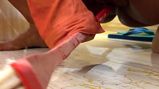 Huge Boobs BBW Hot MILF Stepmom Sex With Toilet Brash In Indian Hotel When she got supper hot