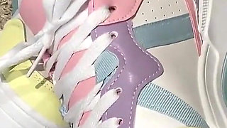 Human Shoe Cleaner - He Has to Lick Legs That Demolish Him! - Dave Moon - Jennifer - Bbusting (licking)