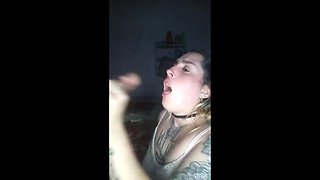 Deepthroat Fun with Cum and Milk