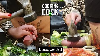 Hardcore Kitchen CBT: Extreme Urethral Torment & Ballbusting with Massive Cock