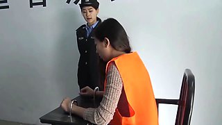 Chinese Girl At Jail