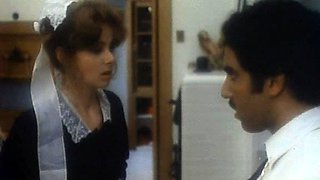 Skinny brunette MILF sucks and fucks a big cock