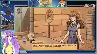Harry potter games, college rules, hermione