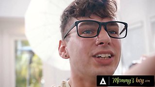 MOMMYS BOY - Excited Graduating MILFs REVERSE GANGBANG Their Celebrate The Occasion - Adira Allure