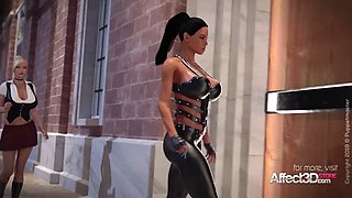 3d animation lesbians having futa sex in the museum in hd