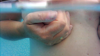 Breasts in the Pool
