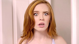 Redheaded vixen Madi gets raw by Jay in a steamy session of doggy and missionary