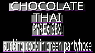 Horny young black girlfriend Chocolate Thai