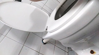 Peeing in a Public Bathroom