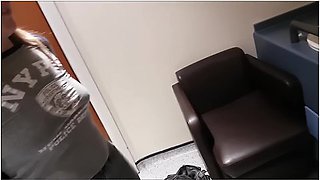 Store Restroom Fuck & Gargle Swallow