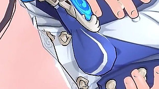 Genshin Impact - Furina X Aether Passionate Sex - 3D Hentai Animation