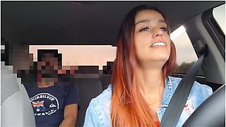 App Driver Catches Passenger Masturbating From Behind!