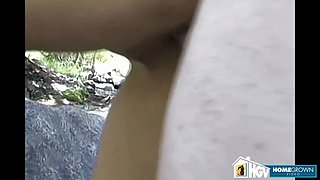 Pretty blondie kaci sucks cock and gets nailed by the sea