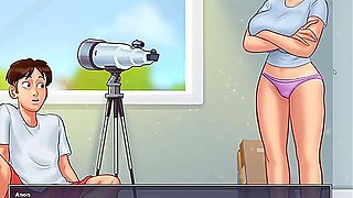 Summertime Saga - Car Toon