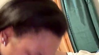 Spectacular slender lightskin cougar Gives baby dad humid dirty suck off