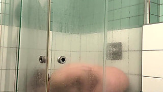 Spiiing on a Girl in the Shower at a Gas Station