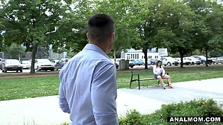 Montse Swinger's butthole gets a surprise surprise with a hot MILF