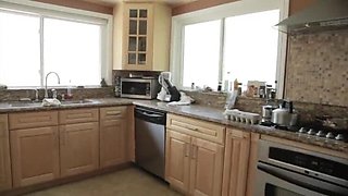 Brunette Asian MILF Sex with Dana Vespoli - Stockings & Doggystyle Fuck