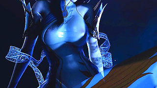 Goddess of the Pixel Realm: Curves Unchained - 3D Animation Hentai