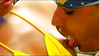 Ass to mouth action with amazing Sara Lemos from Real Anal Stories