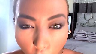 Sexy teen ebony solo toy masturbation