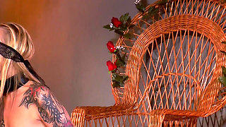 Please Sir, Use Me! - Brunette with Long Legs Gets Bound and Dominated by Black Master