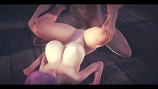 Hentai Uncensored - Tanami Hardsex in a Tavern - Japanese Asian Manga Anime Game Porn