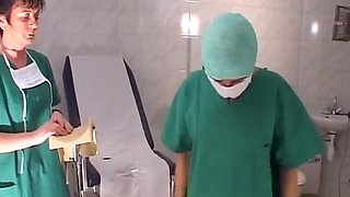 Mature Ladies Get Wet Fingering During Doctor Exam