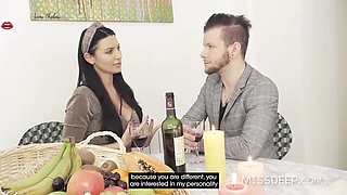 French milf dirt with slutty Ania Kinski from DIRTY DATING STORIES