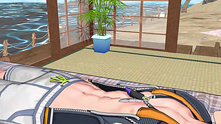 Zenless Zone Zero - Vivian’s Secret Beach Sex with Wise Seductive Moans - 3D NSFW Animation