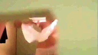 peeping at stepsister when she puts on lingerie