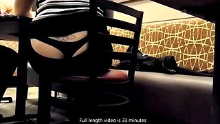 Hot MILF Sammi Starfish Flashes Her See-Through Thong at the Mall - Public Whaletail Action