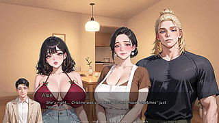 A Hawt Car Blowjob - Ntr'd by My Friend - Nts Route #23 an Ai Animated Sex Game