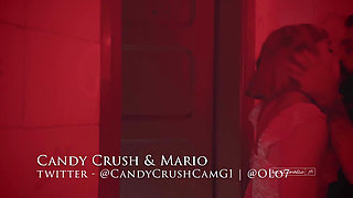 Candy Kush Distracted Her Husband and Dragged Me to the Bathroom During a Party for a Quick Fuck