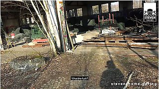 Arteya Kneels Down To Suck His Dick In A Lost Place Dating With Arteya Dee And Steven Shame