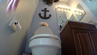 POV face close up cumshot
