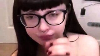 Blowjob cumshot whore gargles pov bukkake fetish cum