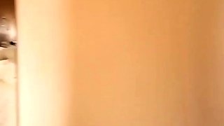 Young amateur web cam teen couple having sex POV style