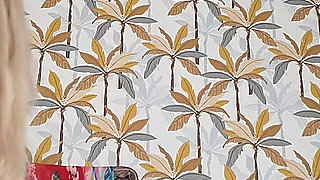 Hot Sexy Beautiful Blonde with All Natural Big Tits Comes for a Fashion Try on Haul Turns Into Softcore Porn Casting