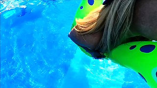 Blonde Teen Moaning In Pleasure While Masturbating