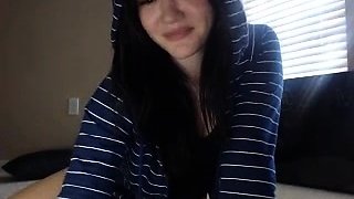 Pale amateur teen brunette Lynn Love