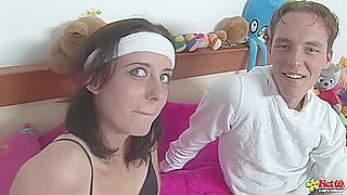 Nice-looking Wench Sucked And Drilled A Large Penis