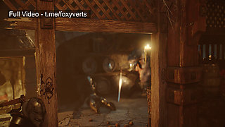 Ogre Orc with Cute Elf