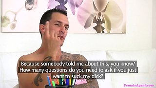 Chick agent she could not believe the size of his dong and just had to have in her pussy