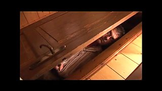 Dirty stepdaughter loves stepdaddy's cock - teen police taboo in bathroom