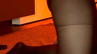 Gentle Pegging at Fireplace